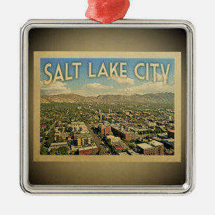 Ornement Vintage voyage de Salt Lake City Utah