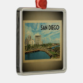 Ornement Vintage voyage San Diego California (Droite)