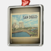 Ornement Vintage voyage San Diego California (Gauche)