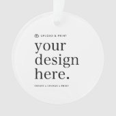 Ornement Votre Conception Télécharger Arrondi Acry (devant)