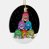 Ornement YAPPY de porcelaine de bouffe de (Droite)