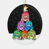 Ornement YAPPY de porcelaine de bouffe de (Gauche)