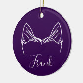 Ornement Yorkie (Logo Om) (Gauche)