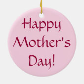 Ornement - Zinnia rose (Dos)