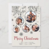 Ornemental | Photo Collage Carte de vacances (Devant)