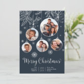 Ornemental | Photo Collage Carte de vacances (Debout devant)