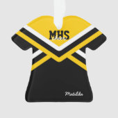 Ornements acryliques uniformes de pom-pom girl (devant)