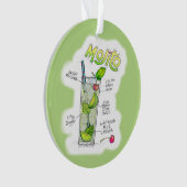 ORNEMENTS - ART DE COCKTAIL DE RECETTE DE MOJITO (devant)