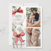 Ornements avec vaches Photo Carte de vacances (Devant)