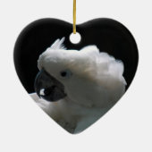 Ornements blancs d'oiseau de cacatoès (Dos)