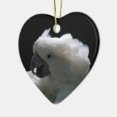 Ornements blancs d'oiseau de cacatoès (Gauche)