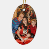 Ornements Cadeaux de Noël, Ovale de Noël (Gauche)