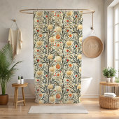 Ornements classiques de Noël Rideau de douche