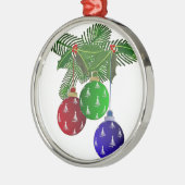 Ornements Colorés pour l'Arbre de Noël (Gauche)