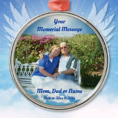 Ornements commémoratifs pour Maman, Papa, Parents 