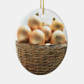 Ornements dans un panier en osier (Droite)