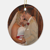 ornements d'arbre de Noël de photo de la (Gauche)