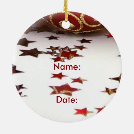 Ornements de bal de Noël (Dos)