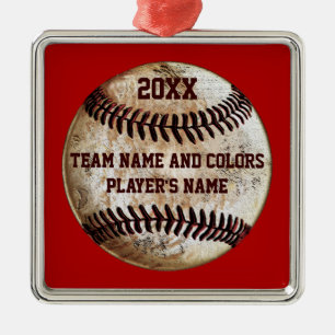 Ornements de baseball personnalisés, Vos couleurs,