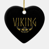 Ornements de casque à cornes viking (Dos)