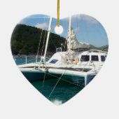 Ornements de catamaran (Dos)