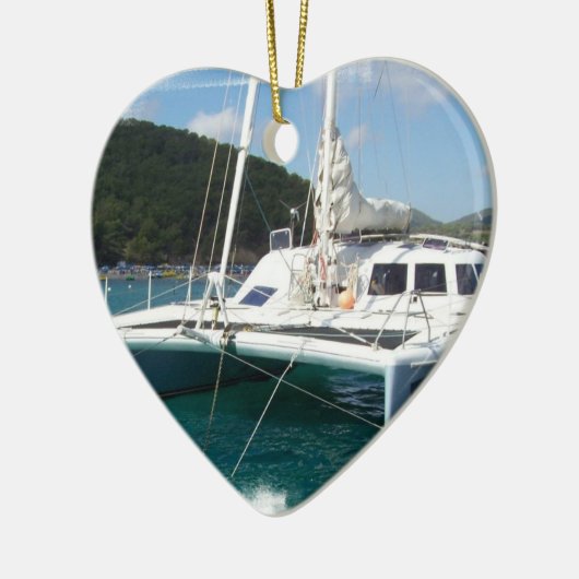 Ornements de catamaran (Gauche)