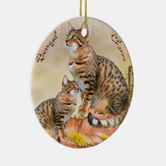 Ornements de chat du Bengale (Droite)