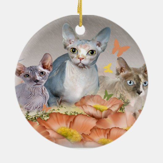 Ornements de chat du Bengale (Dos)