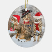 Ornements de chat du Bengale (Gauche)