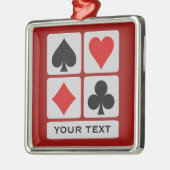 Ornements de coutume de joueur de carte (Gauche)