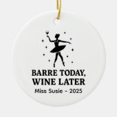 Ornements de danse personnalisés, Cadeaux de balle (Devant)