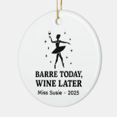 Ornements de danse personnalisés, Cadeaux de balle (Gauche)