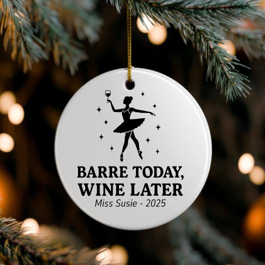 Ornements de danse personnalisés, Cadeaux de balle