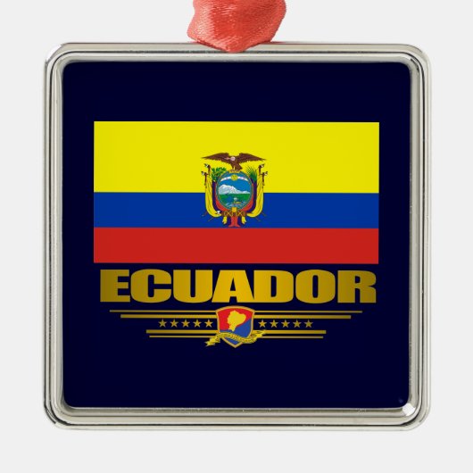 Ornements de "Ecuador Pride" (Devant)