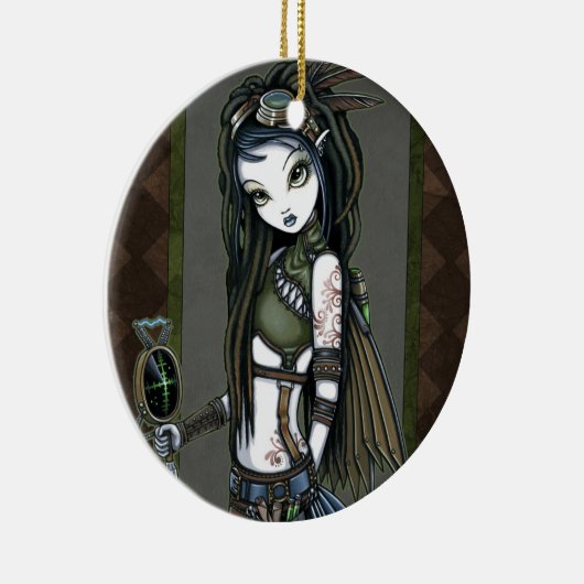 Ornements de fée d'Aviatrix de Steampunk "d'éclat (Droite)