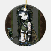 Ornements de fée d'Aviatrix de Steampunk "d'éclat (Devant)