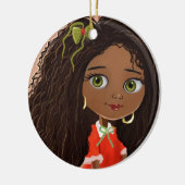 Ornements de fille de bande dessinée (Gauche)