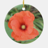 Ornements de fleurs de pavot sauvage (Dos)