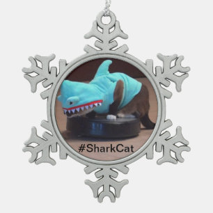 Ornements de flocon de neige de #SharkCat