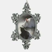 Ornements de flocon de neige d'étain (Gauche)