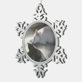 Ornements de flocon de neige d'étain (Vue impression)