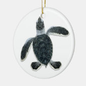 Ornements de Hatchling de tortue verte (Gauche)