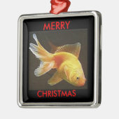 Ornements de Joyeux Noël de poisson rouge (Gauche)