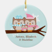 Ornements de la famille Owl (Dos)