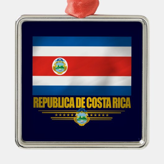 Ornements de la "Fierté du Costa Rica" (Devant)
