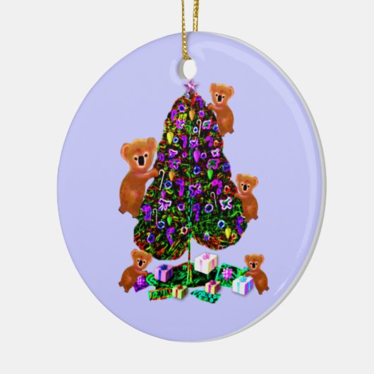 Ornements de matin de Noël de koala (Gauche)