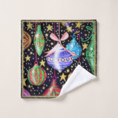 Ornements de Noël (Gant de toilette)