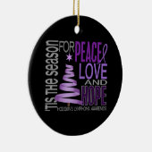 Ornements de Noël 1 de lymphogranulomatose maligne (Droite)