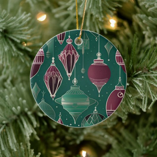 Ornements de Noël Art Déco, Ornement (Arbre)