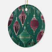 Ornements de Noël Art Déco, Ornement (Gauche)